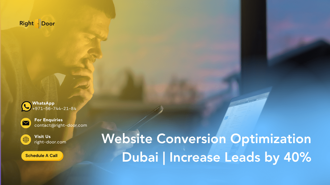 Website Conversion Optimization Dubai | Increase Leads by 40%